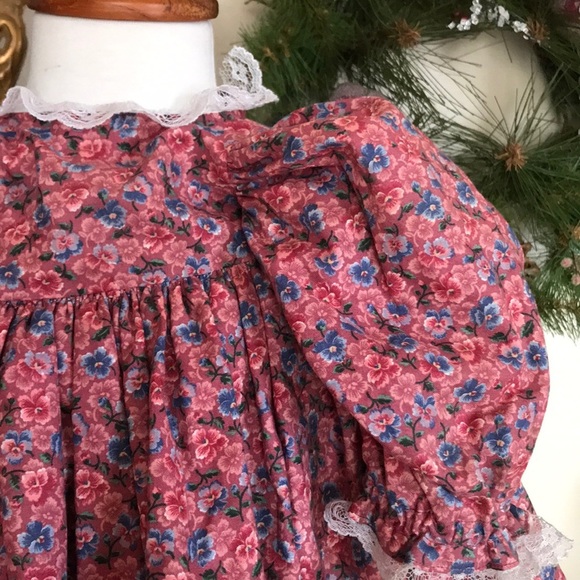 🩷 Rare Vintage 1960’s Victorian Lace Baby Dress - Picture 8 of 9